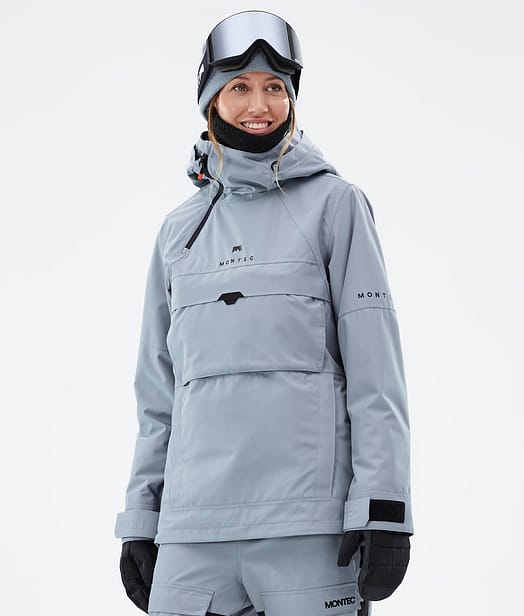 Dune W Skijacke Damen Soft Blue