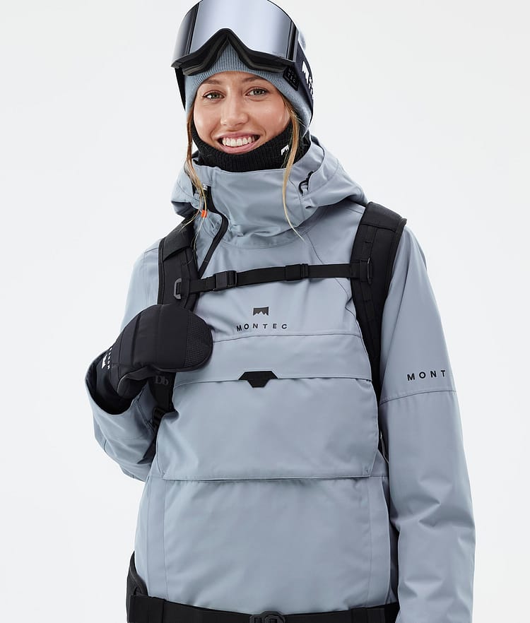 Dune Women W Blue Soft Ski Jacket Montec