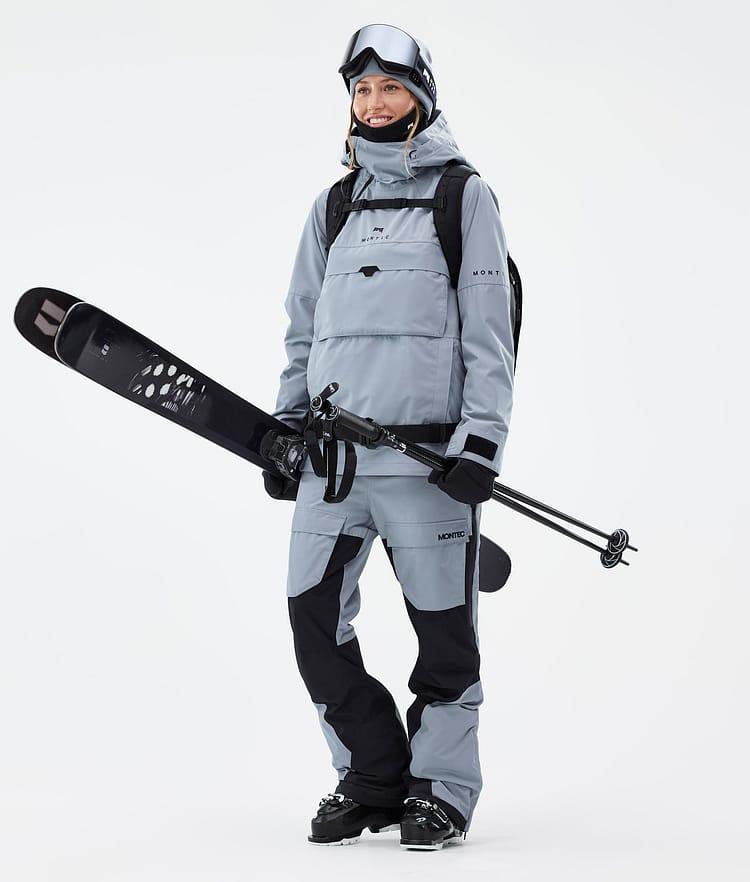 Dune W Veste de Ski Femme Soft Blue