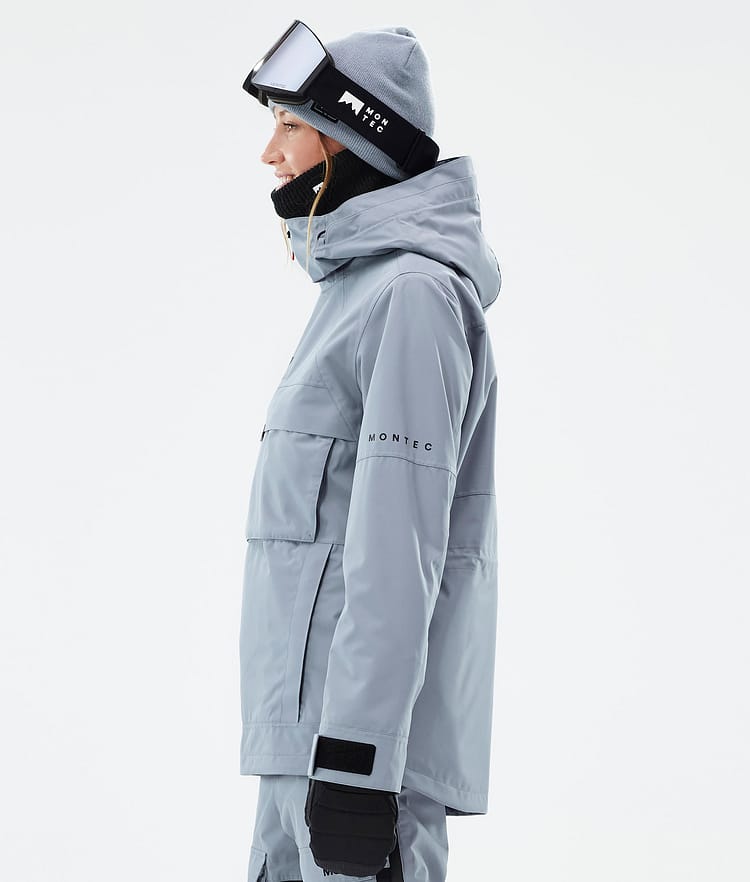 Dune W Manteau Ski Femme Soft Blue