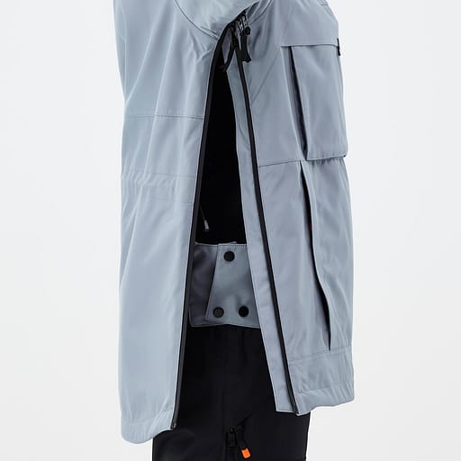 Side Zipper with Inner Placket Main Product Details Image,
