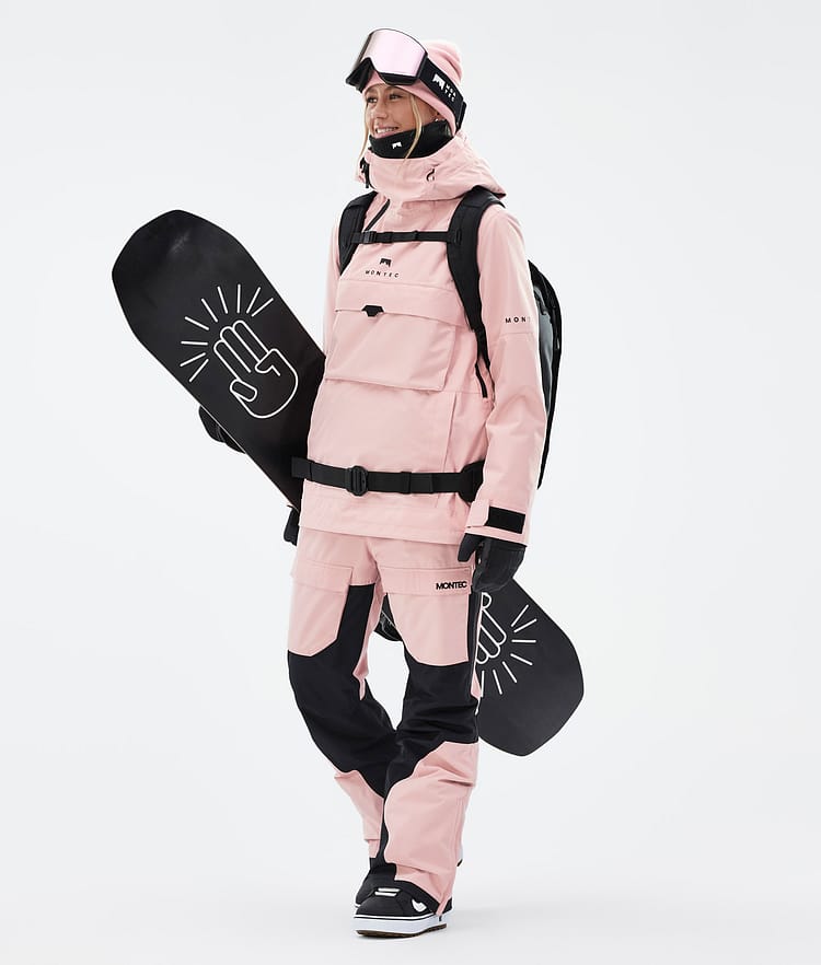 Dune W Snowboardjacke Damen Soft Pink