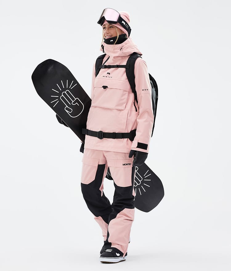 Dune W Giacca Snowboard Donna Soft Pink