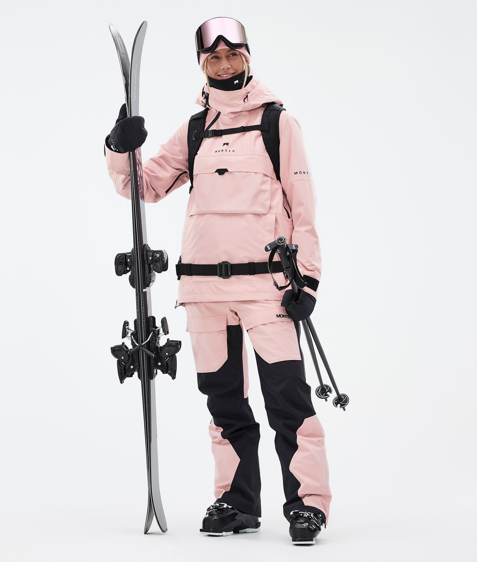 Dune W Veste de Ski Femme Soft Pink, Image 3 sur 9