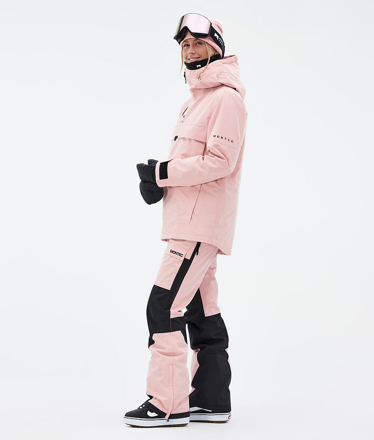 Dune W Veste Snowboard Femme Soft Pink