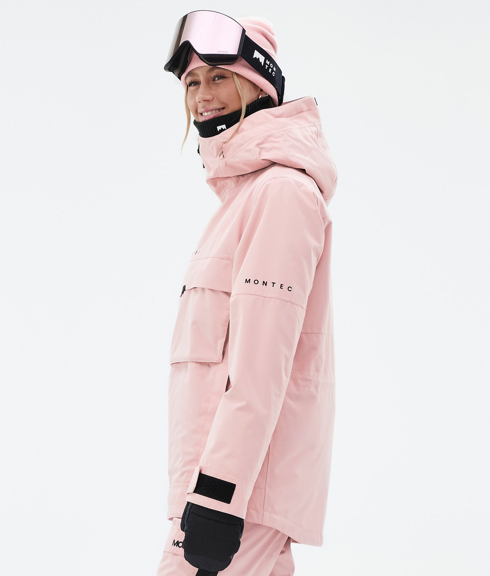 Dune W Veste de Ski Femme Soft Pink, Image 6 sur 9