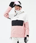 Dune W Snowboardjakke Dame Old White/Black/Soft Pink, Billede 1 af 9