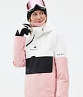 Dune W Snowboardjakke Dame Old White/Black/Soft Pink Renewed, Billede 2 af 9