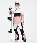 Dune W Snowboardjacka Dam Old White/Black/Soft Pink Renewed, Bild 3 av 9