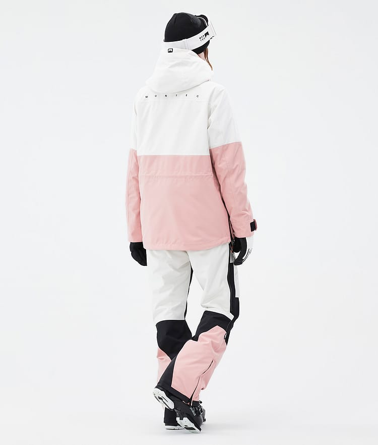 Dune W スキージャケット レディース Old White/Black/Soft Pink