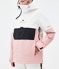 Dune W Snowboard jas Dames Old White/Black/Soft Pink