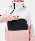 Dune W Snowboardjakke Dame Old White/Black/Soft Pink, Billede 9 af 9