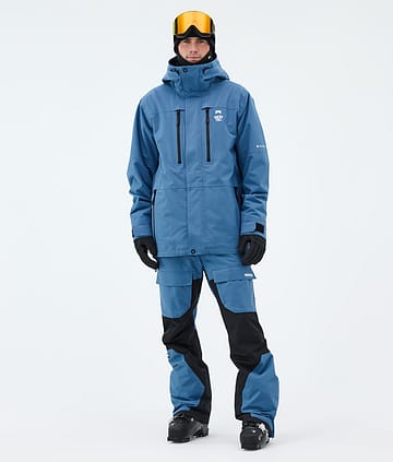 Fawk Skidoutfit Man Blue Steel/Black