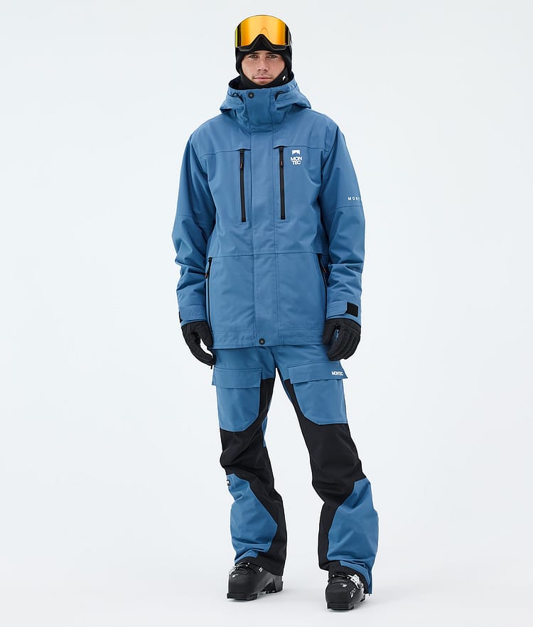 Fawk Ski Jacket Men Blue Steel, Image 2 of 10