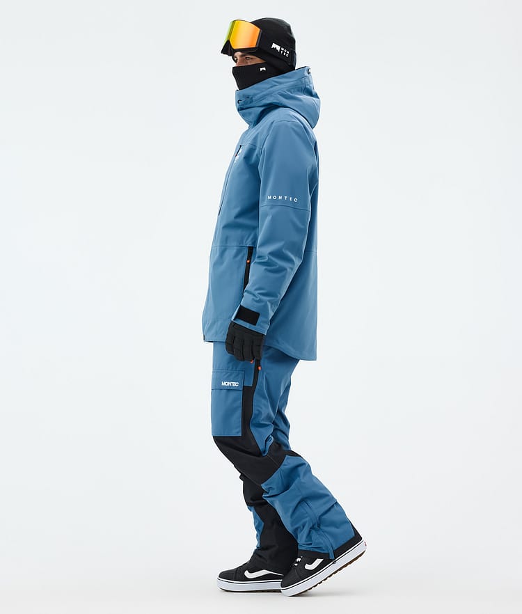 Fawk Veste Snowboard Homme Blue Steel, Image 4 sur 11