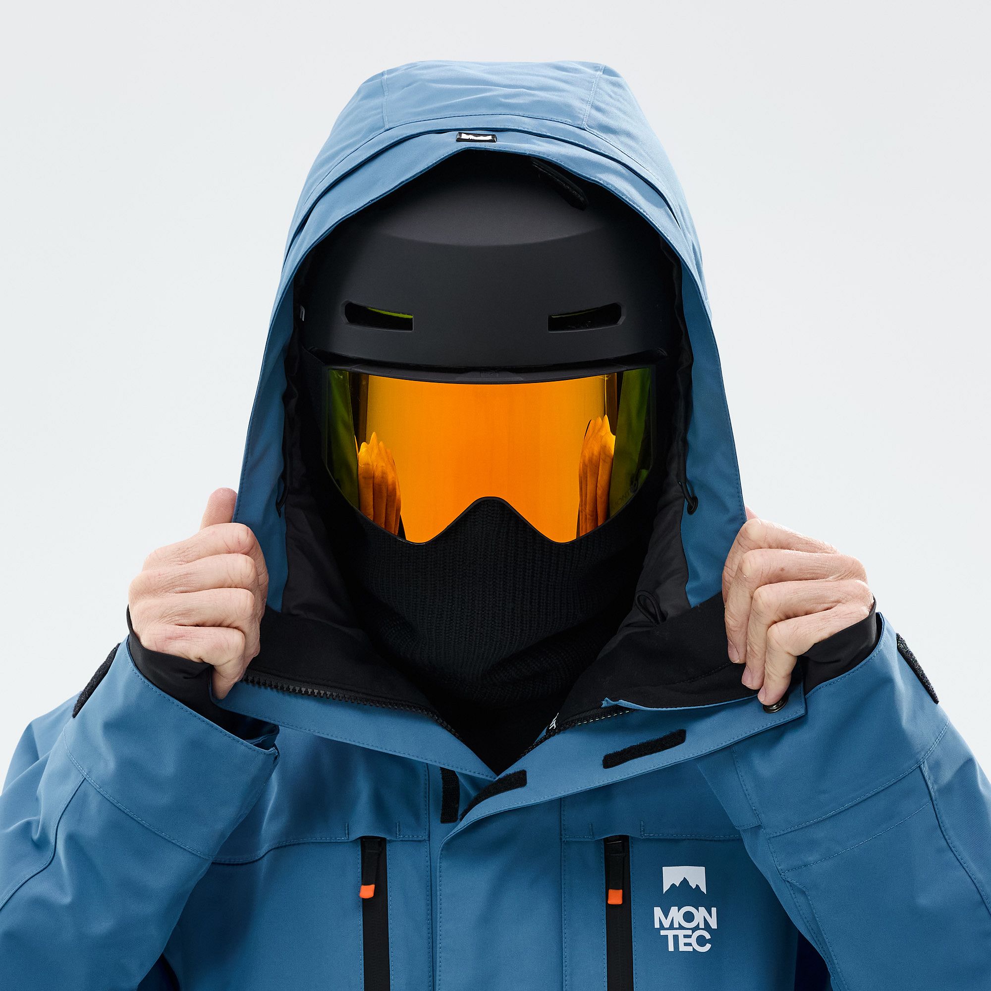 Montec Fawk Ski Jacket Men Blue Steel | Montecwear.com