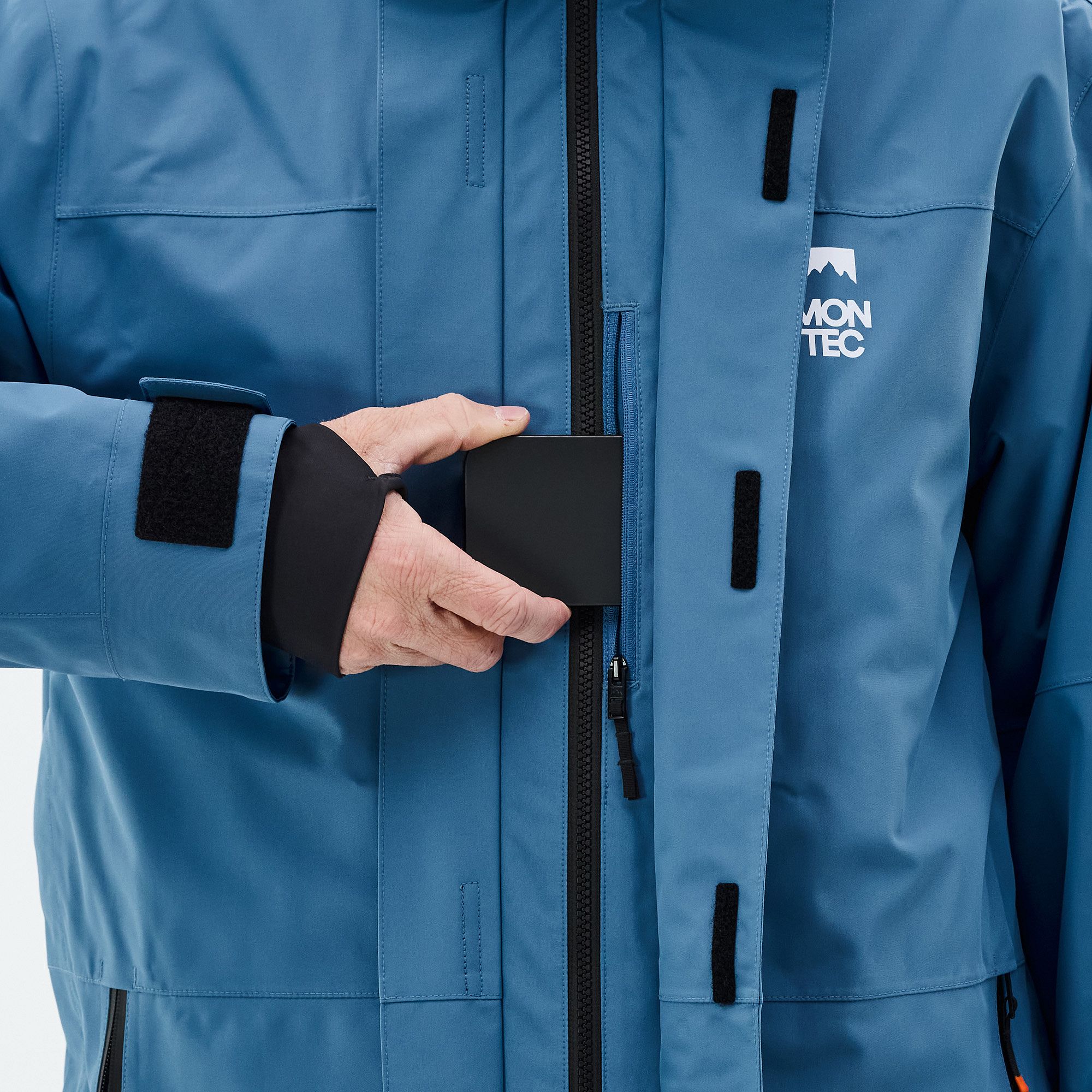 Montec Fawk Ski Jacket Men Blue Steel | Montecwear.com