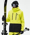 Fawk スキージャケット メンズ Bright Yellow/Black