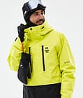 Fawk Ski Jacket Men Bright Yellow/Black, Image 2 of 10