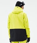 Fawk Ski Jacket Men Bright Yellow/Black, Image 7 of 10