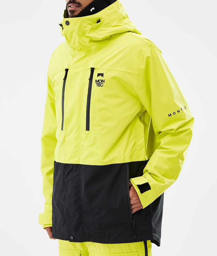 Montec Fawk Ski Jacket Men Bright Yellow/Black