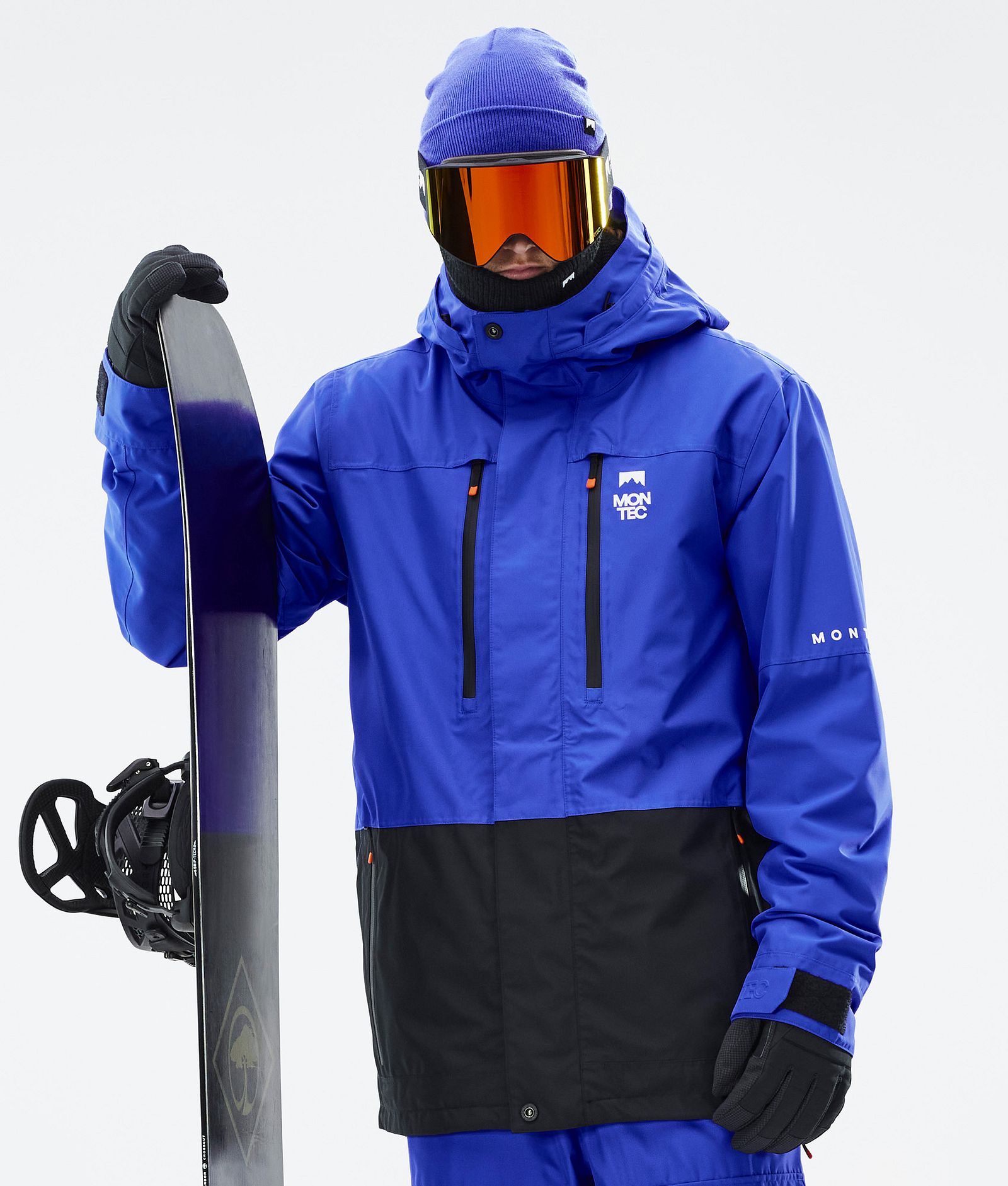 Montec Fawk Men's Snowboard Jacket Cobalt Blue/Black