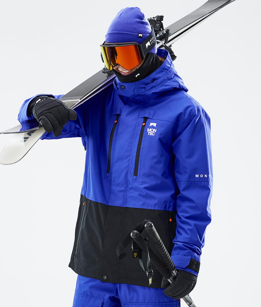 Fawk Veste de Ski Homme Cobalt Blue/Black
