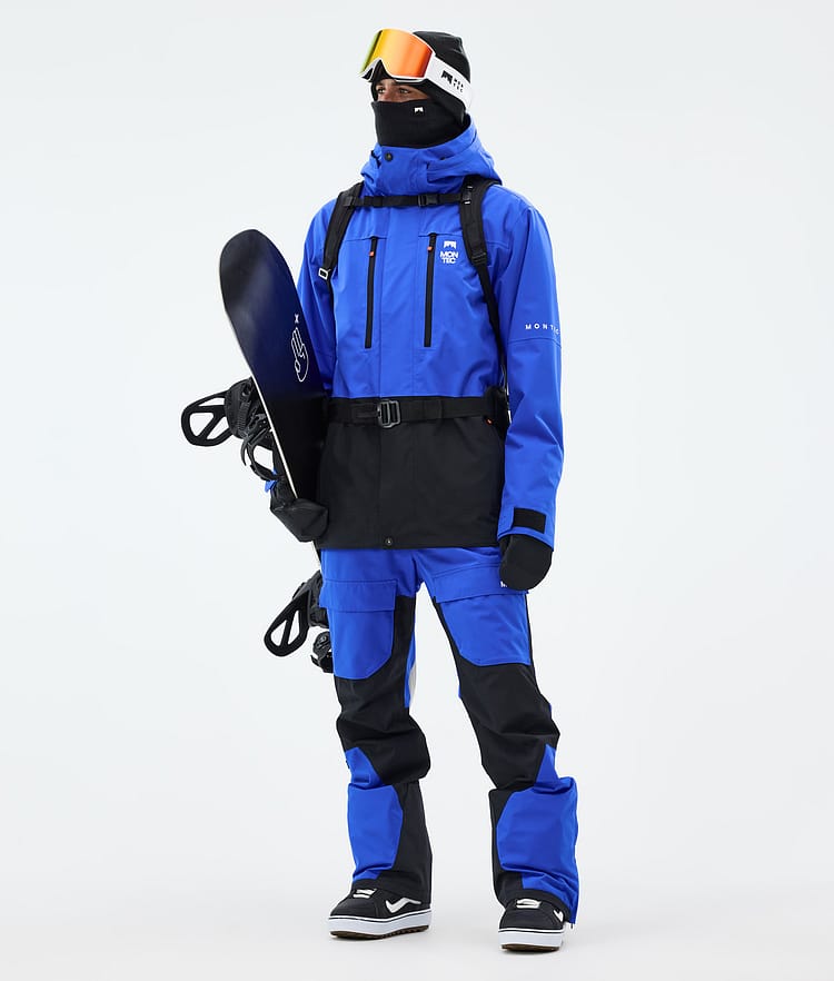 Fawk Veste Snowboard Homme Cobalt Blue/Black, Image 3 sur 10
