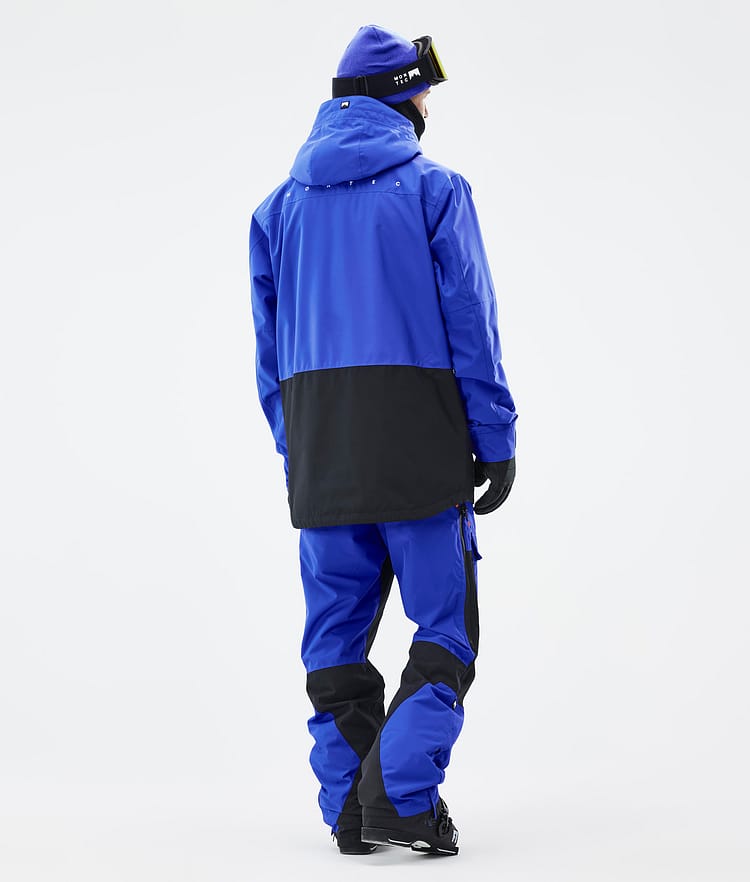 Fawk Ski Jacket Men Cobalt Blue/Black