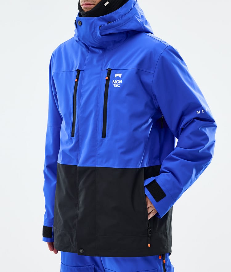 Fawk Ski Jacket Men Cobalt Blue/Black, Image 8 of 10