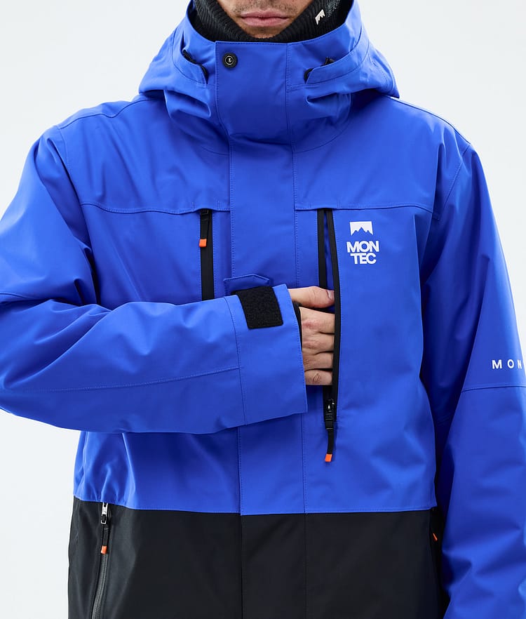 Fawk Ski Jacket Men Cobalt Blue/Black, Image 9 of 10