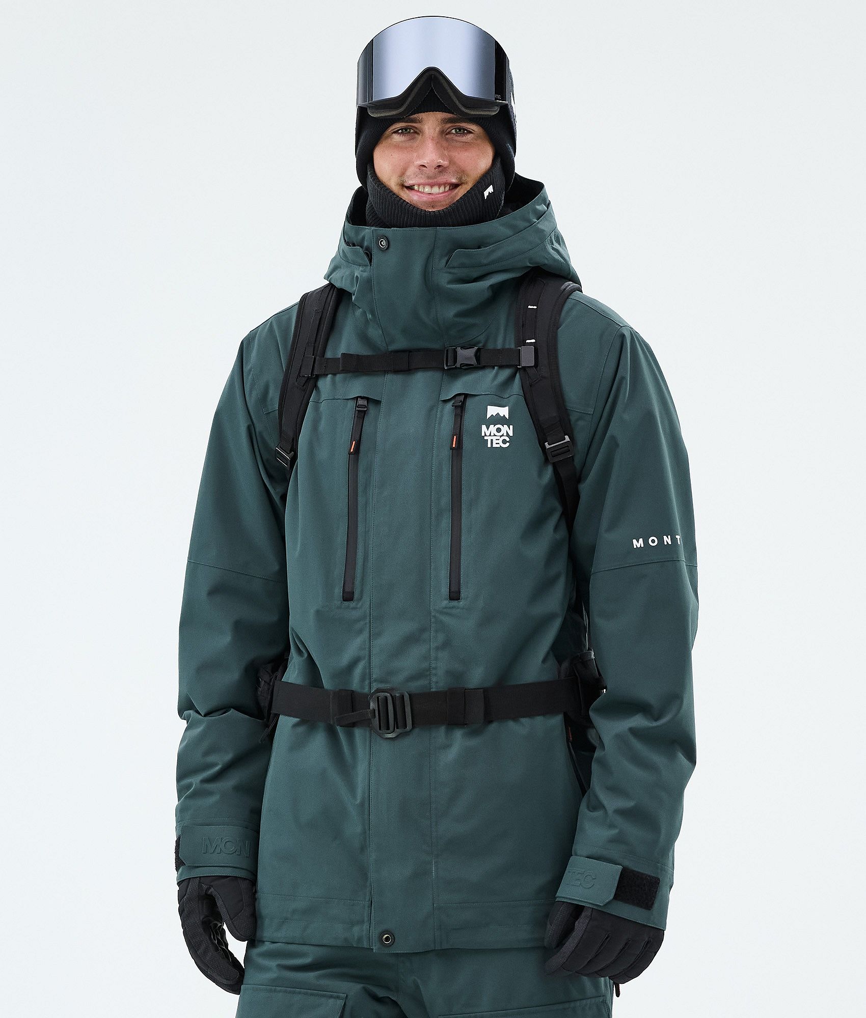 Montec Fawk Snowboard Jacket Men Dark Atlantic | Montecwear.com