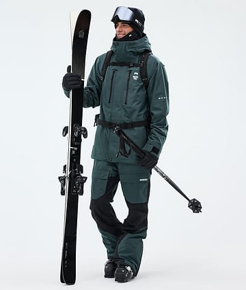 Fawk Skidoutfit Man Dark Atlantic/Black