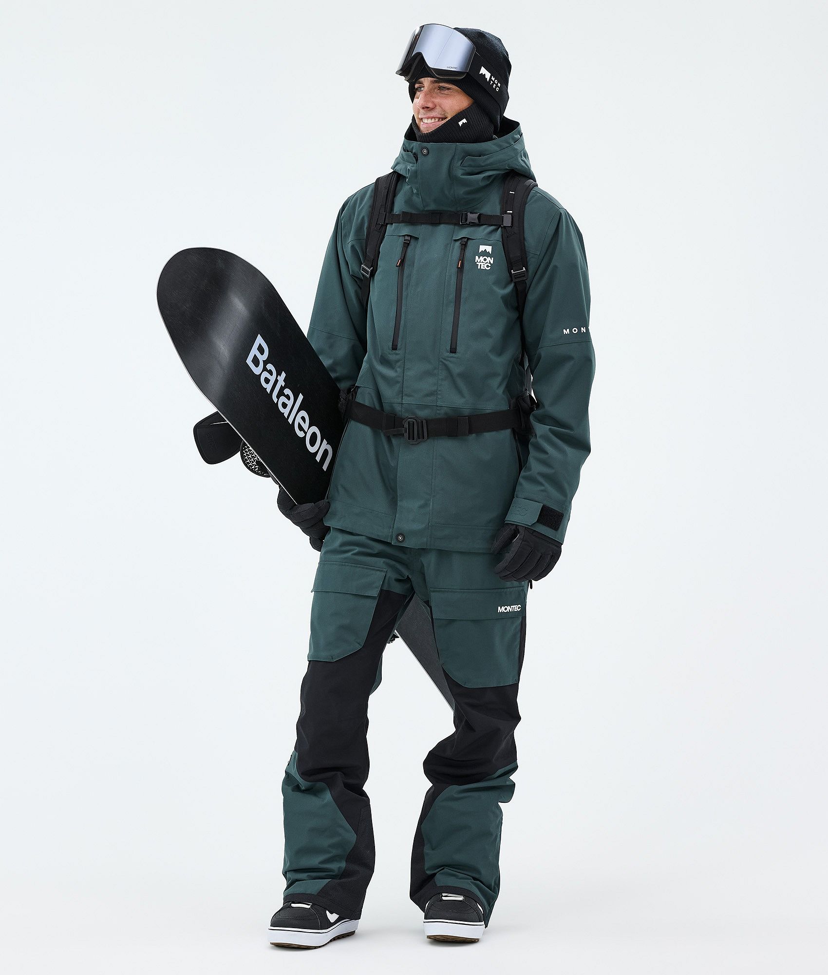 Montec Fawk Snowboard Jacket Men Dark Atlantic | Montecwear.com