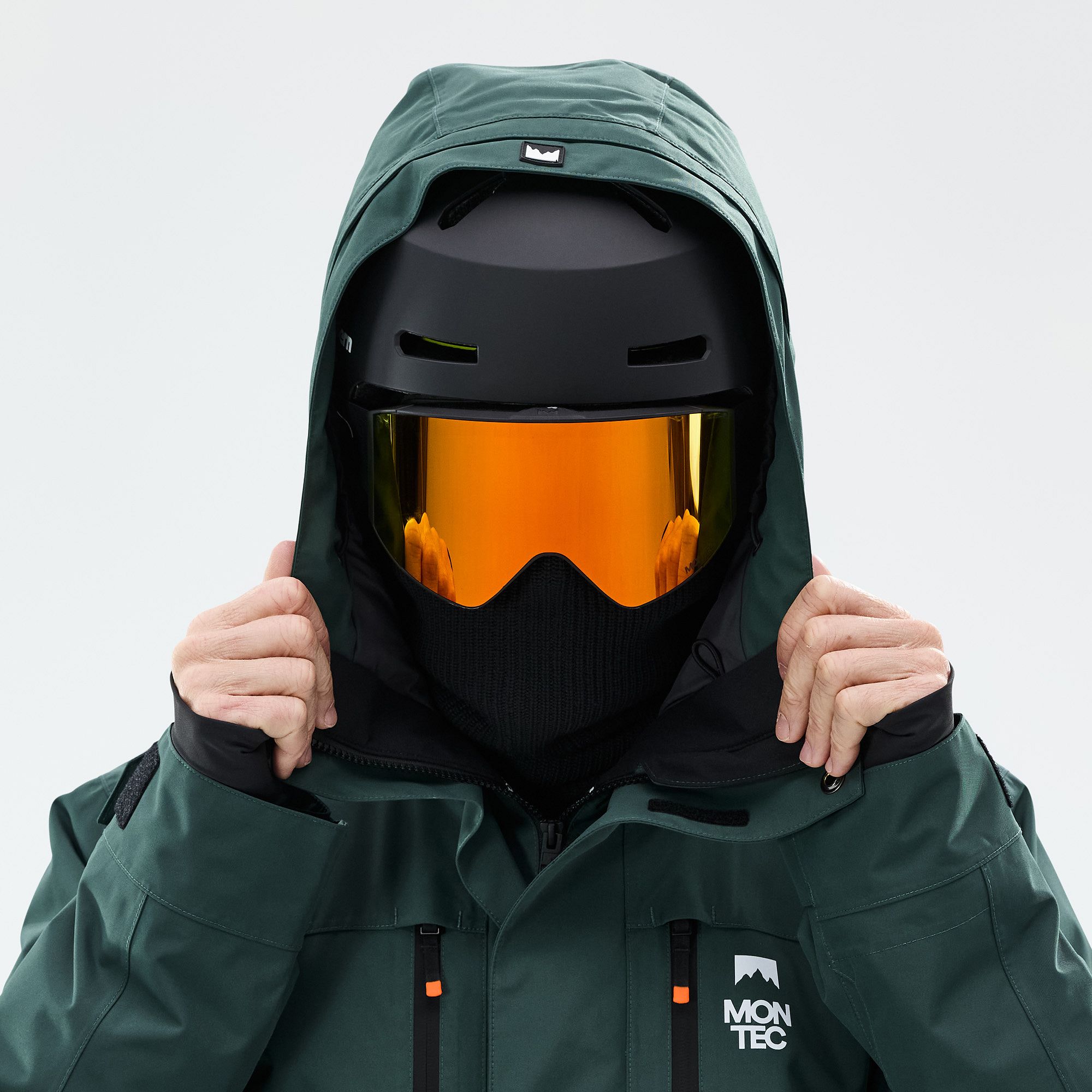 Montec Fawk スノーボードジャケット メンズ Dark Atlantic - グリーン