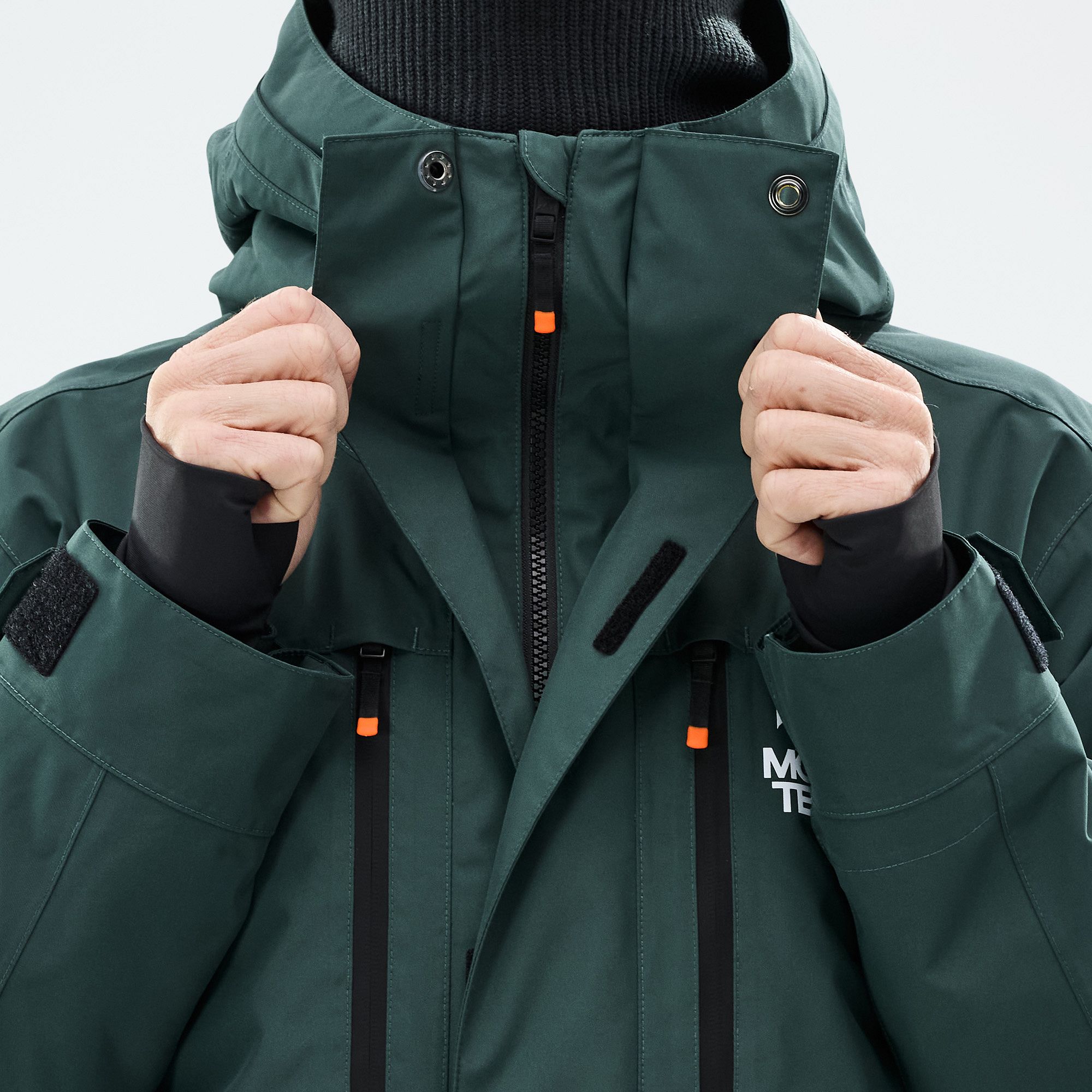 Montec Fawk スノーボードジャケット メンズ Dark Atlantic - グリーン