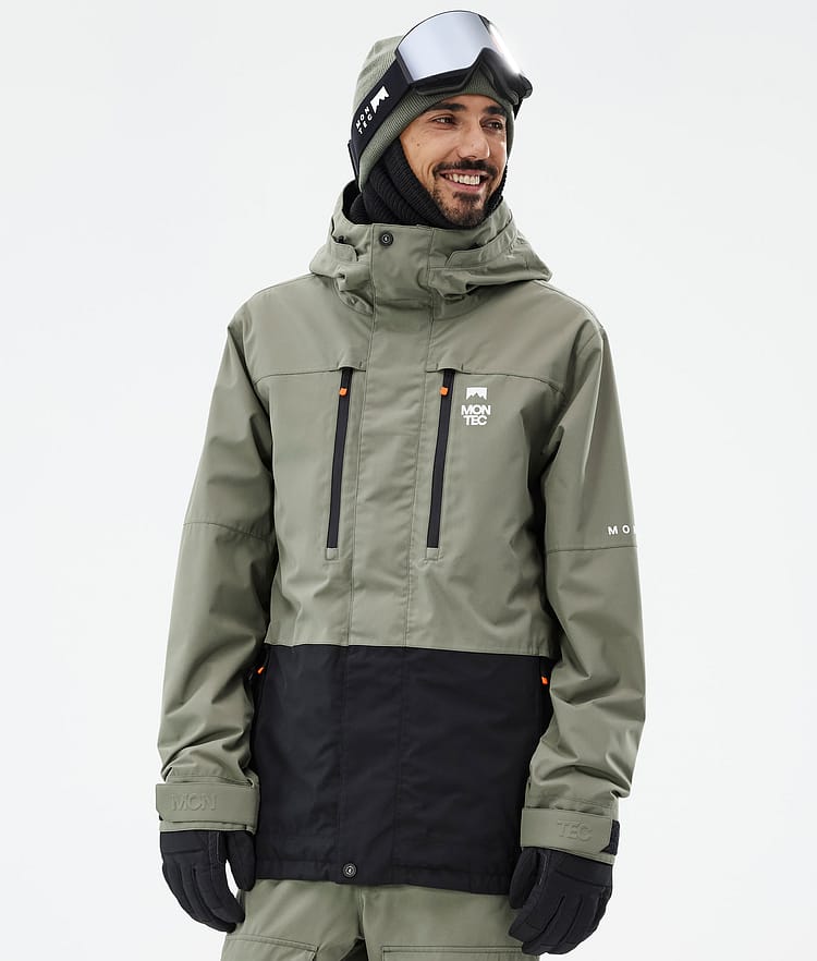 Montec Fawk Veste de Ski Homme Greenish/Black - Vert