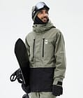Fawk Snowboard Jacket Men Greenish/Black, Image 1 of 10
