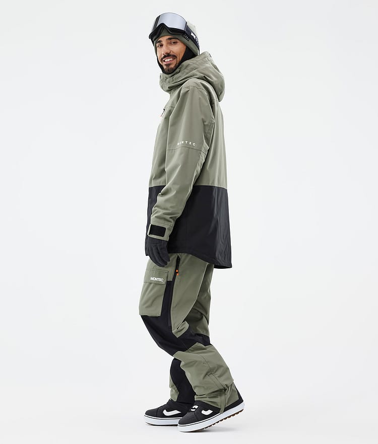 Fawk Snowboard Jacket Men Greenish/Black, Image 4 of 10