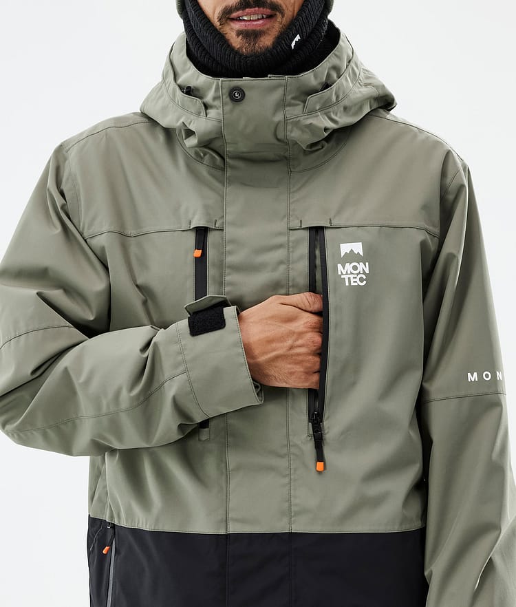 Fawk Ski Jacket Men Greenish/Black, Image 9 of 10