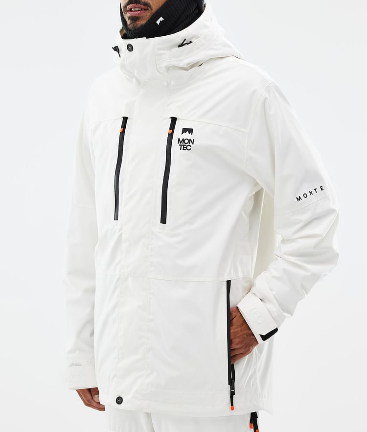 Fawk Snowboard Jacket Men Old White, Image 8 of 10