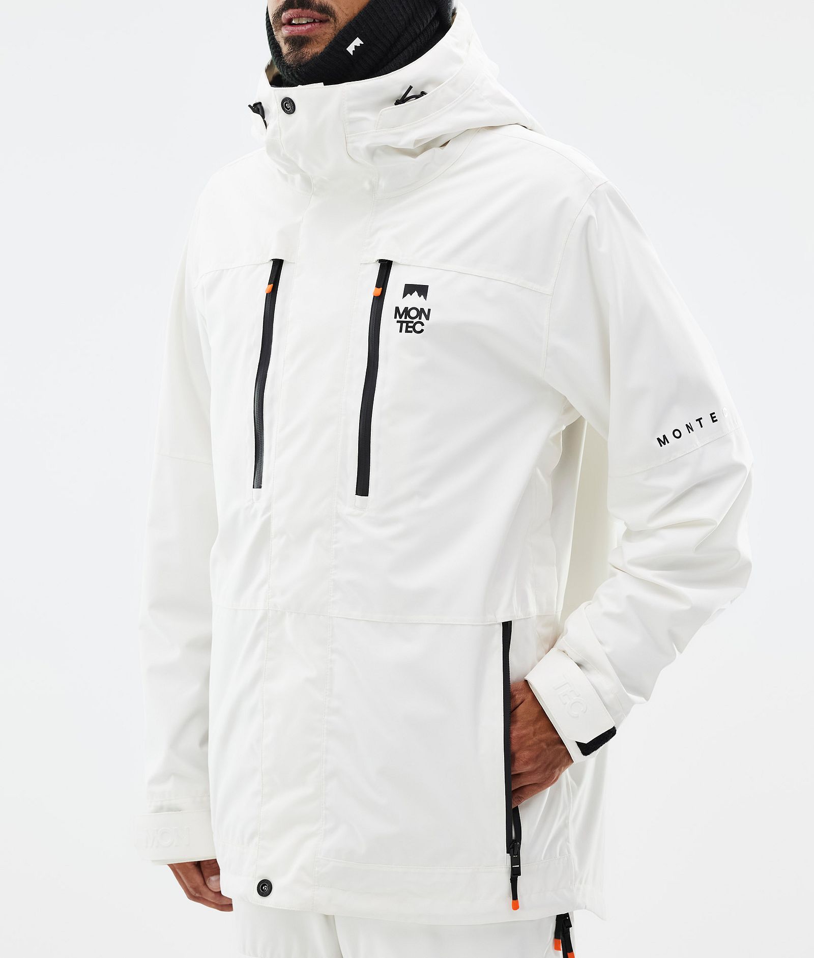 Fawk Skijacke Herren Old White, Bild 8 von 10