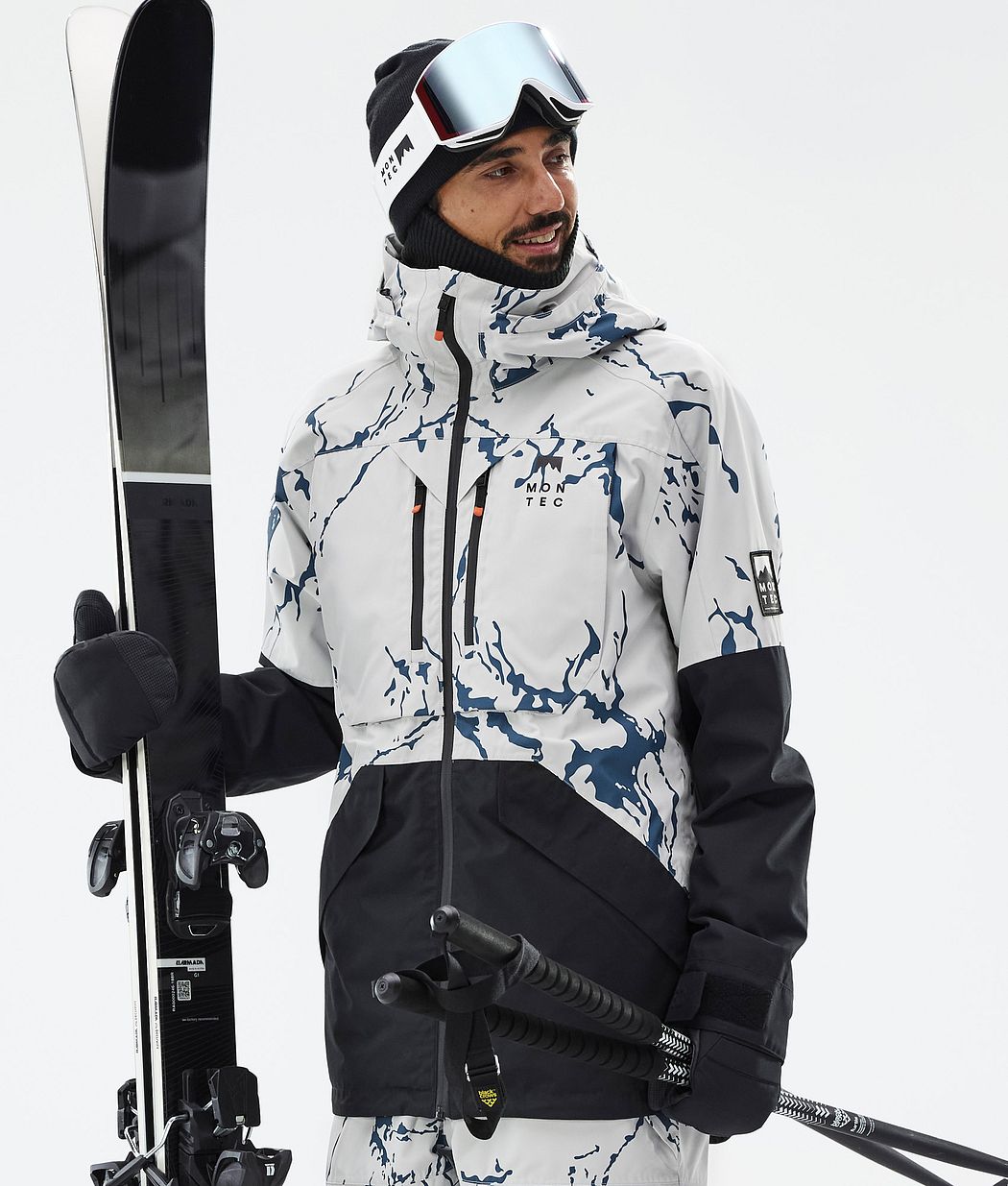 Arch Ski Jacket Men Ice/Black