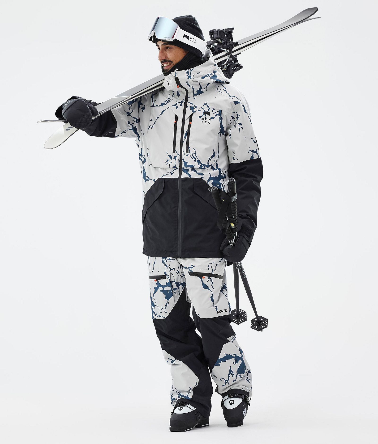 Arch Skijacke Herren Ice/Black, Bild 3 von 10