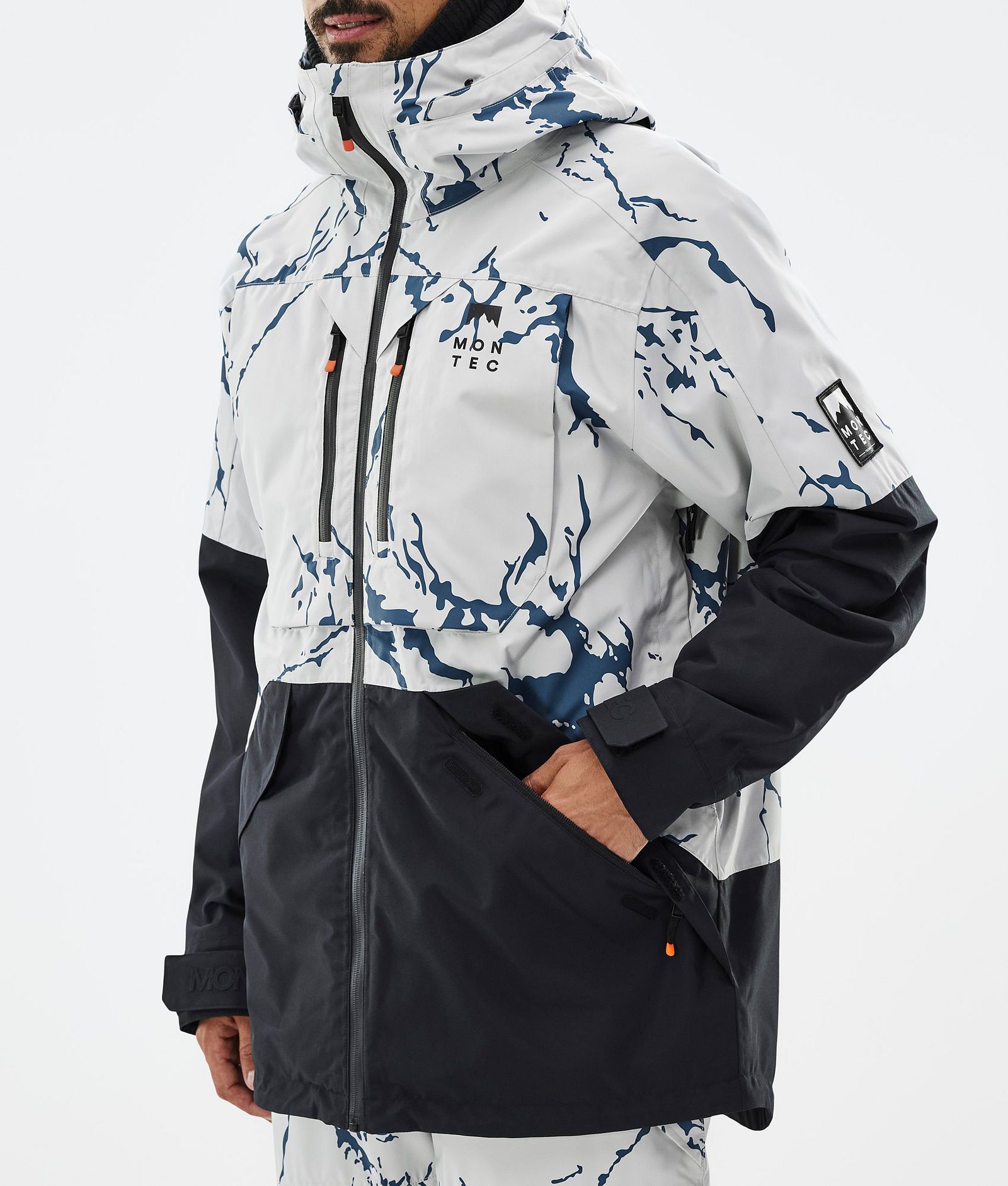 Arch Skijacke Herren Ice/Black, Bild 8 von 10