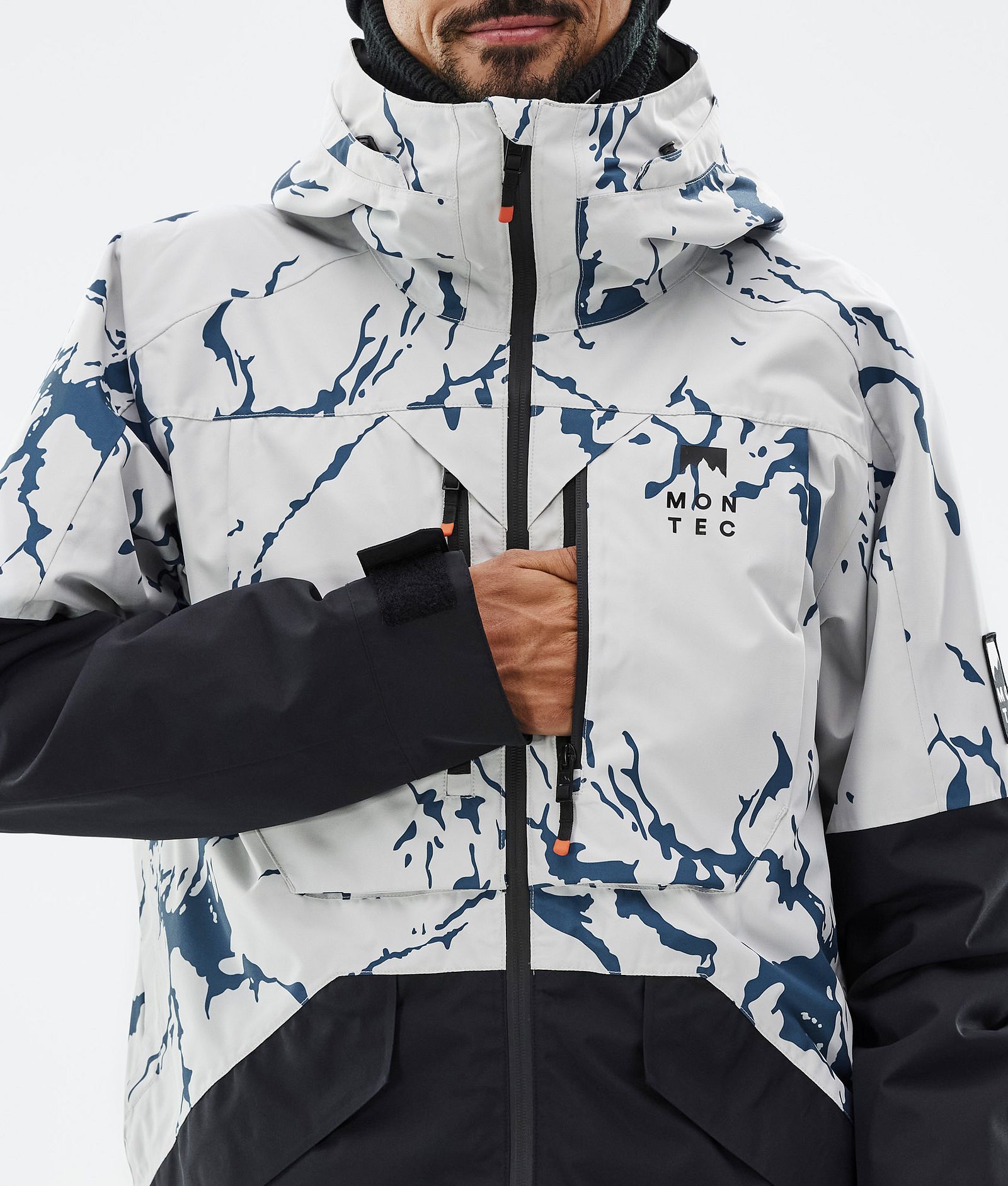 Arch Skijacke Herren Ice/Black, Bild 9 von 10