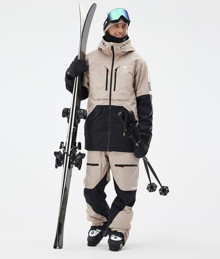 Arch Manteau Ski Homme Sand/Black, Image 2 sur 9