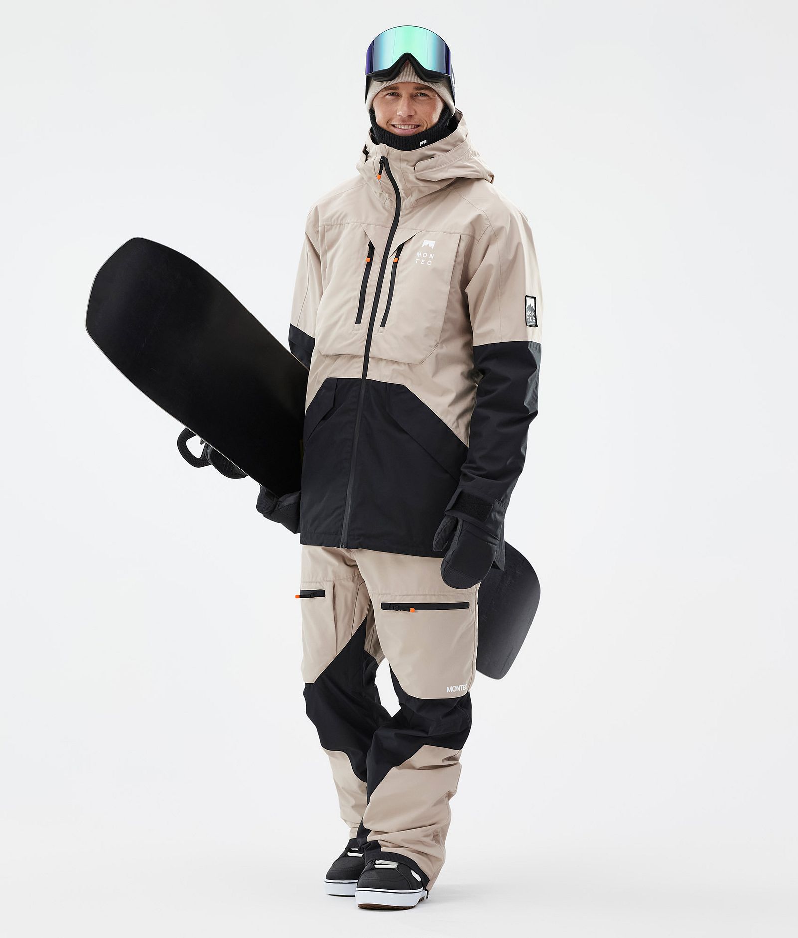 Arch Snowboard Jacket Men Sand/Black
