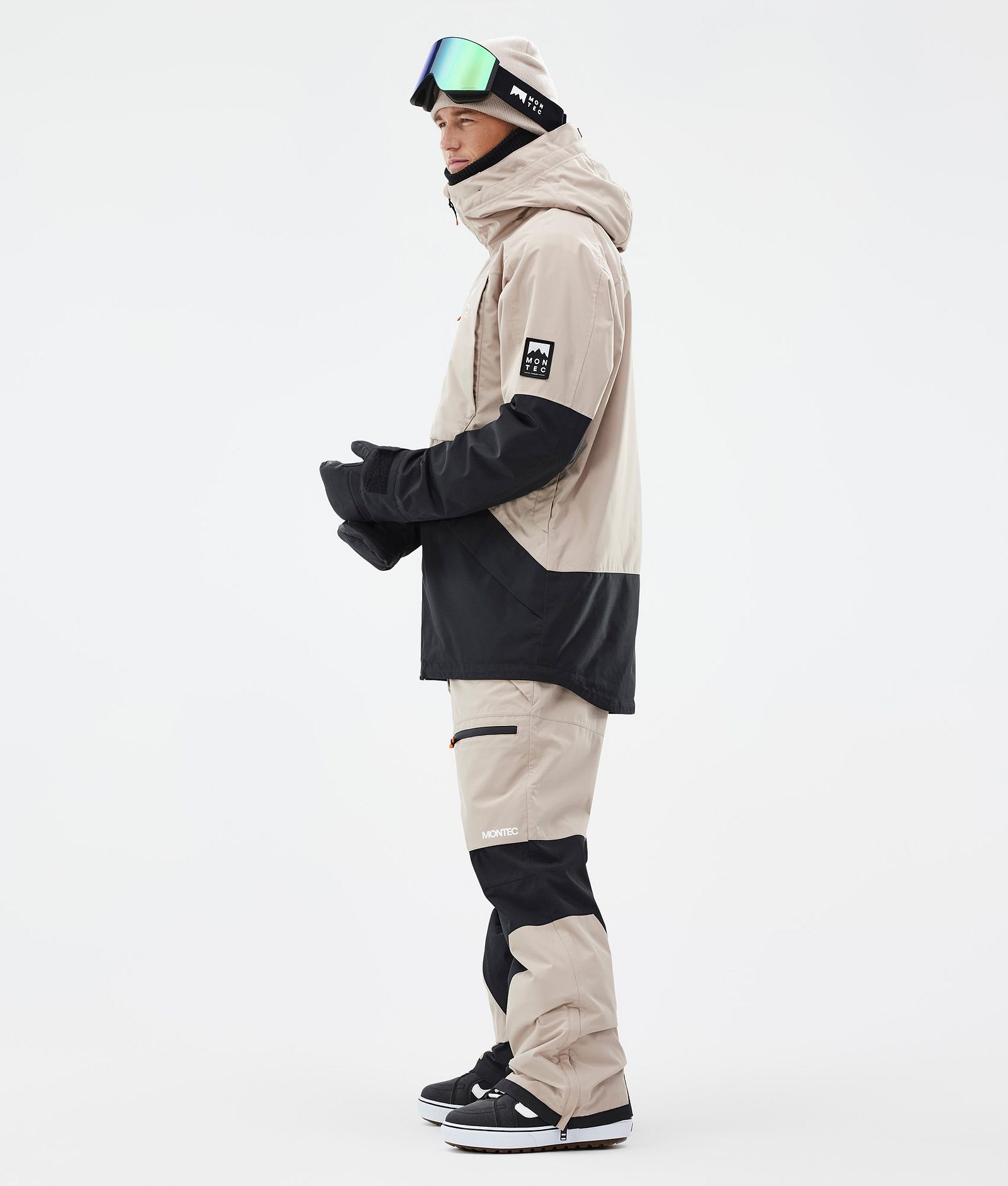 Arch Snowboard Jacket Men Sand/Black