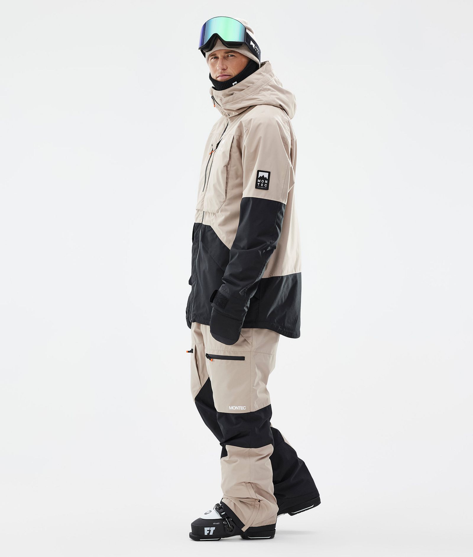 Arch Manteau Ski Homme Sand/Black, Image 3 sur 9
